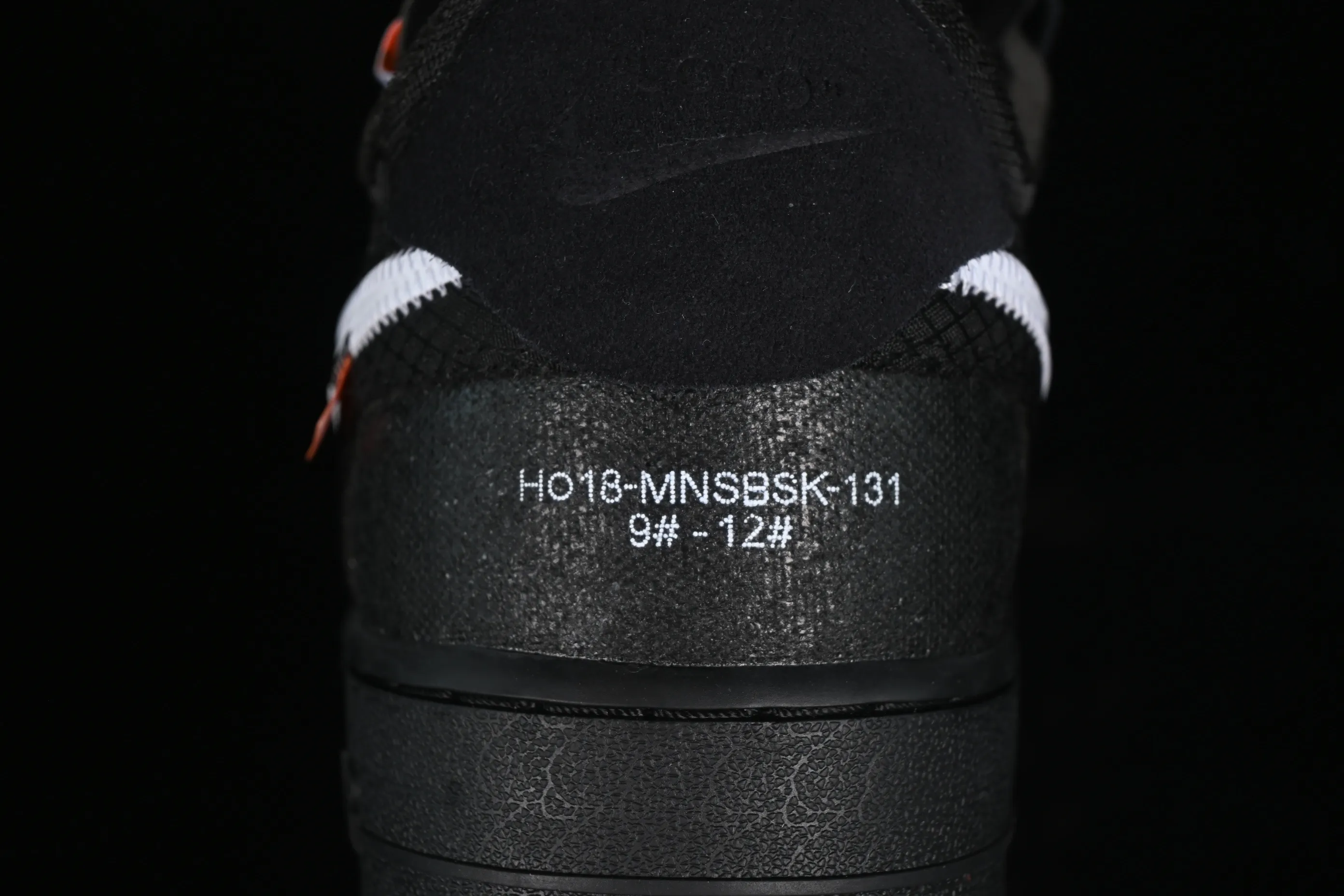 All Categories Nk Air Force 1 Air Force Series Nk Air Force 1 Low Air Force Low Off White x Nk Air Force 1 Low OW Joint Transparent Black AO4606-001
